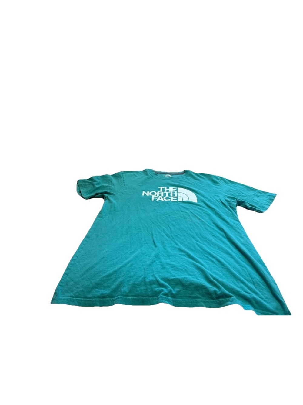 The North Face Mens Teal Green Standard Fit Short Sleeve Shirt! Medium